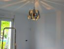 pose d un luminaire deco
